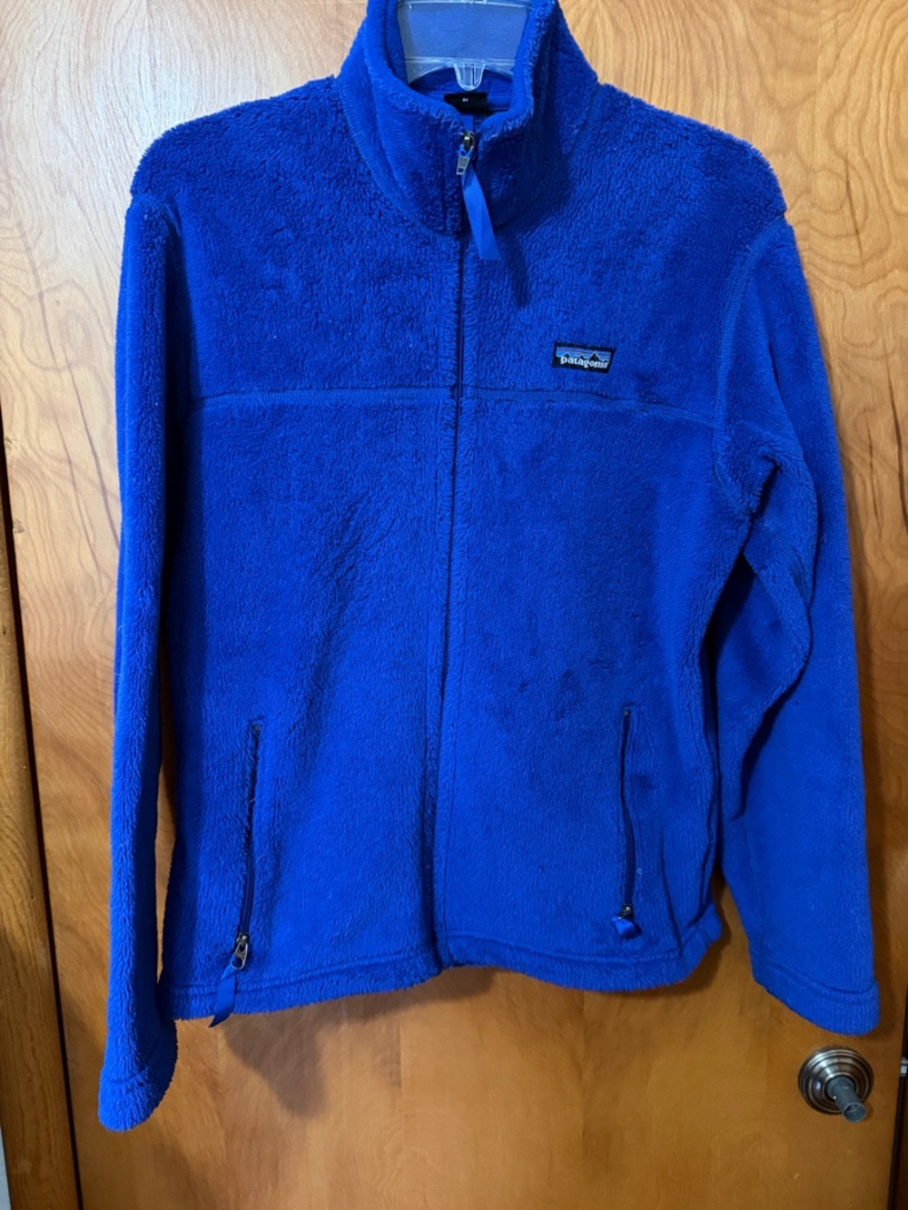 Patagonia Royal Blue Full-Zip vintage Fleece Jacket size small